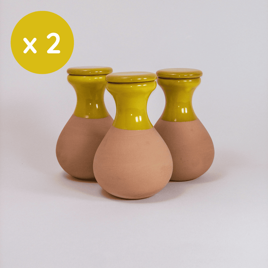 Oyas à enterrer taille S jaune de 330 ml