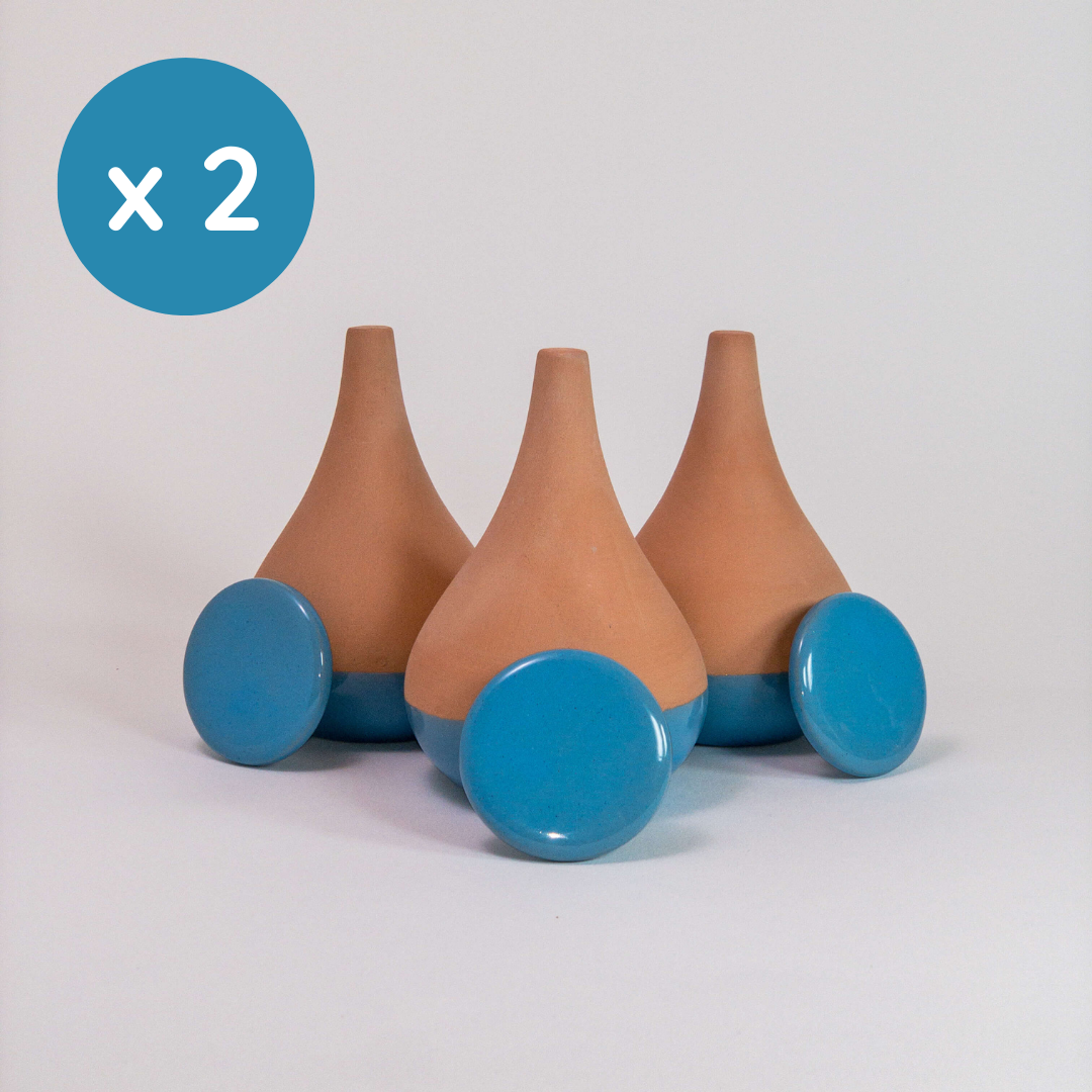 Oyas à planter taille S bleu de 300 ml
