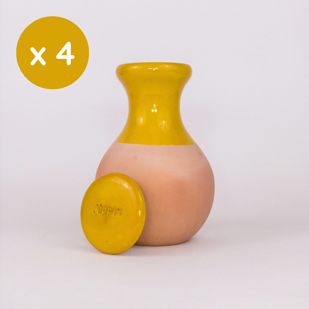 Oyas à enterrer taille M Jaune de 1 L
