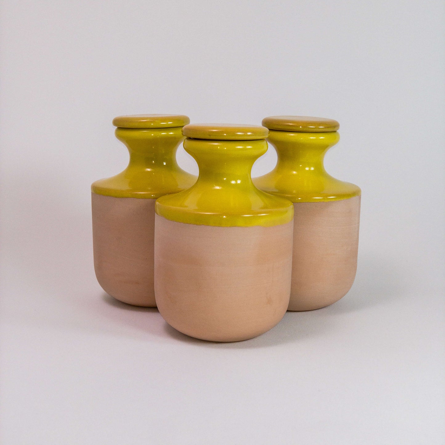 Oyas à enterrer taille S jaune de 500 ml